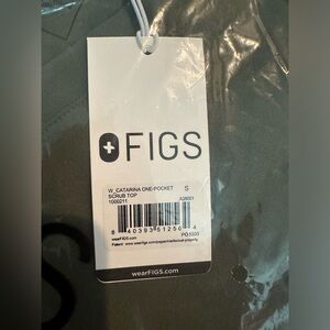 Moss Catarina Figs Scrub Top